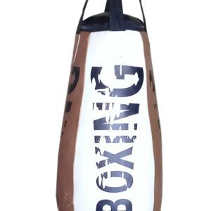 SACO BOXEO FULLBOXING ROMBO - USO NO PROFESIONAL- - 100, BLANCO/ORO