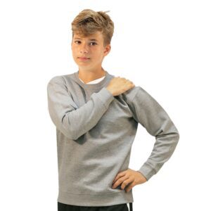 SUDADERA SOFTEE OWEN INFANTIL - 10 AÑOS, GRIS VIGORE