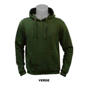 SUDADERA C/CAPUCHA FLEX - M, VERDE