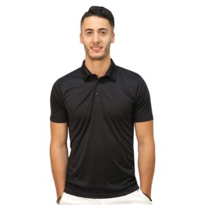 POLO SOFTEE PROPULSION INFANTIL - 10 AÑOS, NEGRO