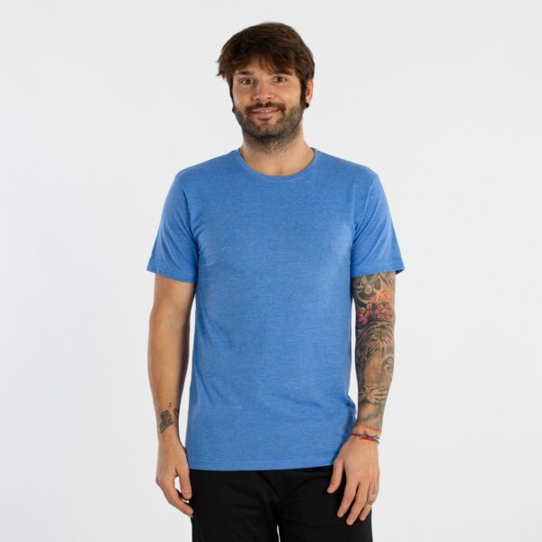 CAMISETA SOFTEE SPORTWEAR HOMBRE - AZUL CLARO, L - Imagen 2