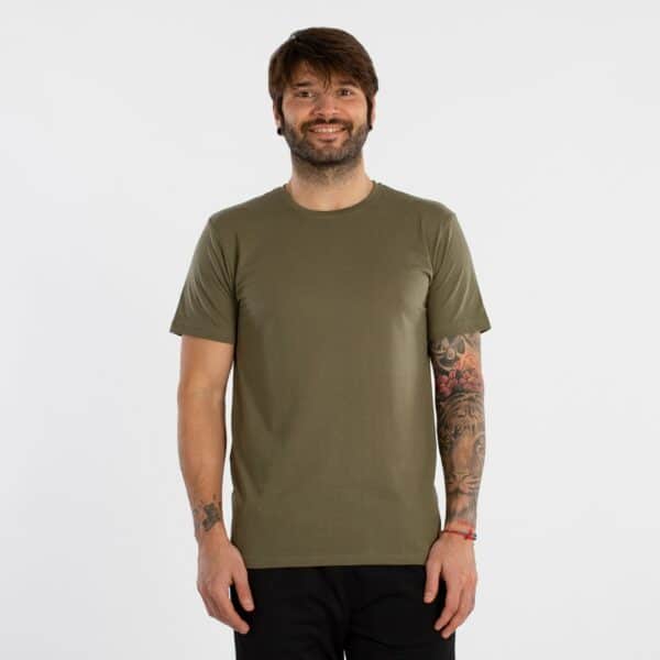 CAMISETA SOFTEE SPORTWEAR HOMBRE - AZUL CLARO, L - Imagen 13