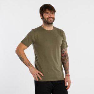 CAMISETA SOFTEE SPORTWEAR HOMBRE - VERDE MILITAR, M