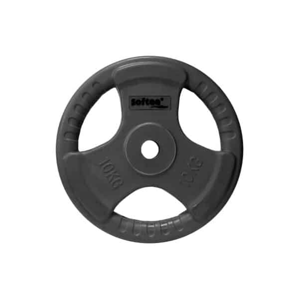 DISCO CAUCHO CON AGARRE - ROJO/negro, 5 KG 30MM - Imagen 8