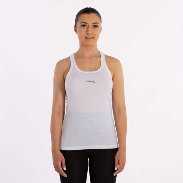 CAMISETA SOFTEE TIRANTES MOTIVATION MUJER - BLANCO, XS