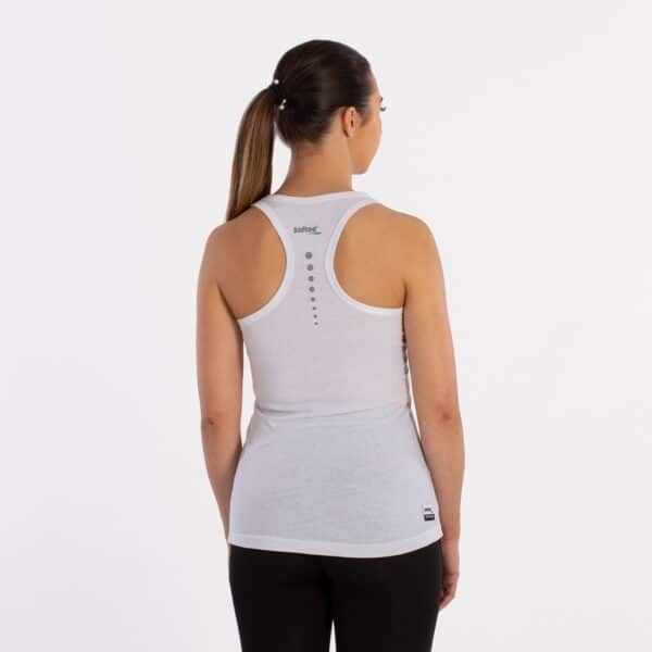 CAMISETA SOFTEE TIRANTES MOTIVATION MUJER - XL, BLANCO - Imagen 8