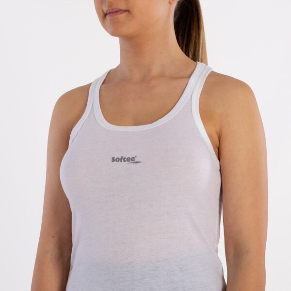 CAMISETA SOFTEE TIRANTES MOTIVATION MUJER - GRIS, XS - Imagen 6