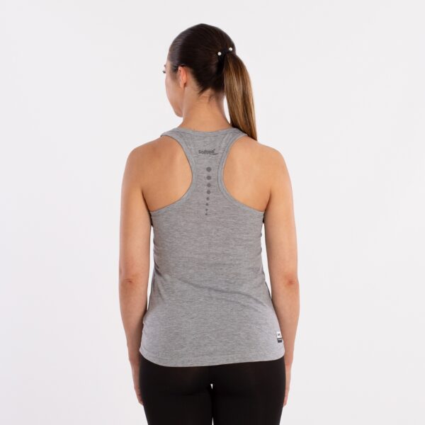 CAMISETA SOFTEE TIRANTES MOTIVATION MUJER - XL, BLANCO - Imagen 3