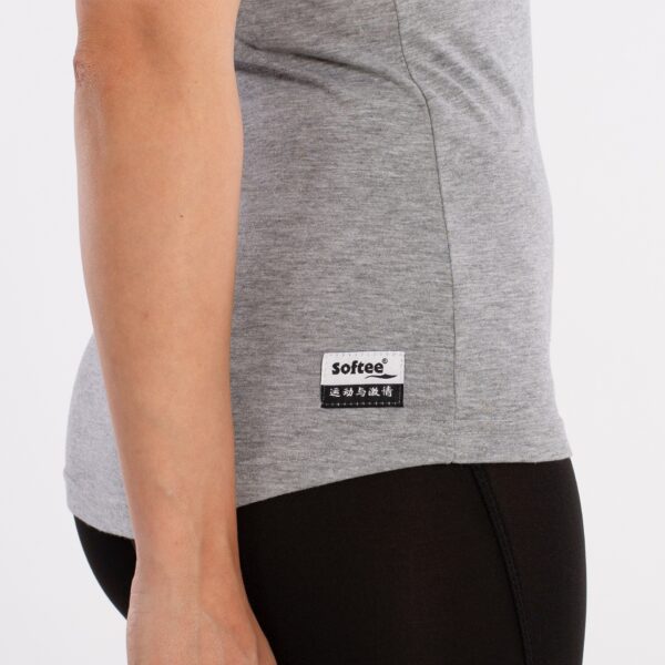 CAMISETA SOFTEE TIRANTES MOTIVATION MUJER - GRIS, XS - Imagen 2