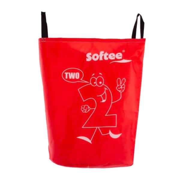 SACO DE SALTO SOFTEE NUMERADO - 64CM, ROJO Nº 2 - Imagen 3