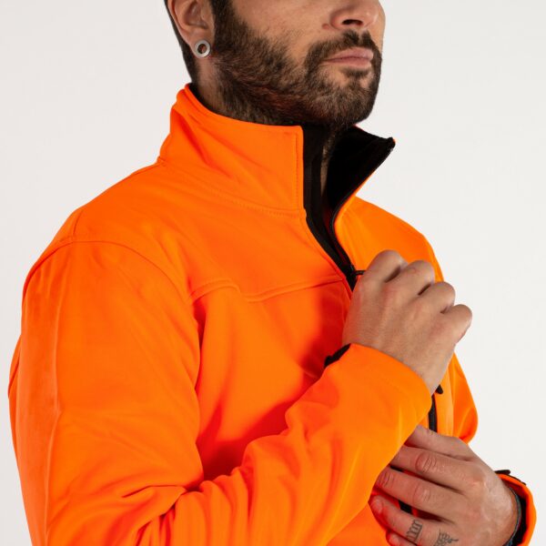 SOFTSHELL JACKET SOFTEE REGIS HOMBRE - NEGRO, S - Imagen 16