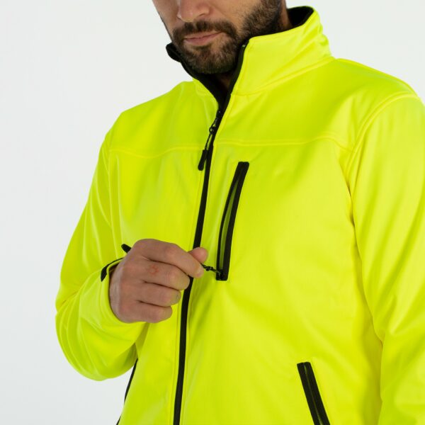 SOFTSHELL JACKET SOFTEE REGIS HOMBRE - NEGRO, S - Imagen 29