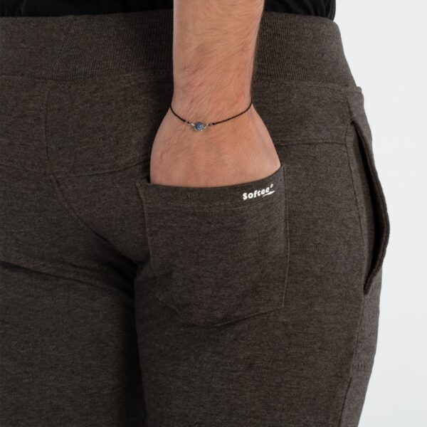 PANTALON ALGODON SOFTEE DETROIT ADULTO - XXL, GRIS OSCURO - Imagen 2