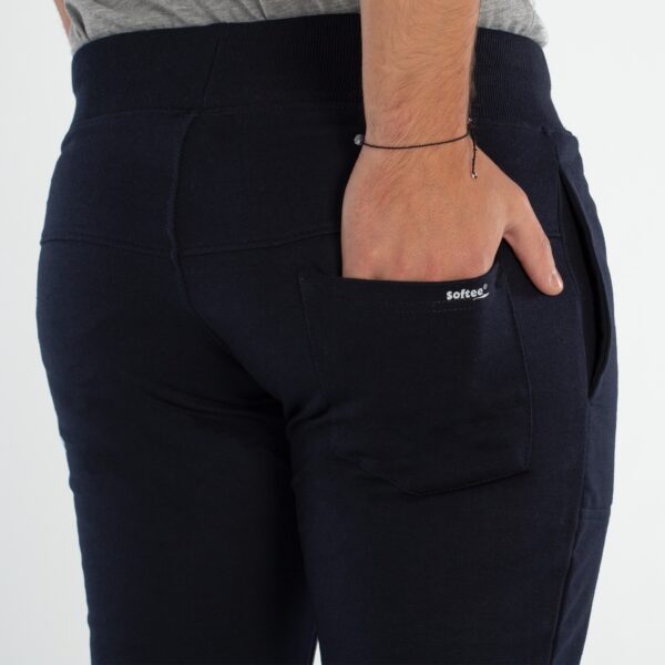 PANTALON ALGODON SOFTEE DETROIT ADULTO - MARINO, XXL - Imagen 5