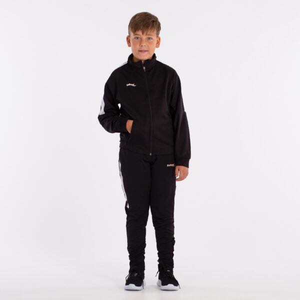 CHANDAL SOFTEE TEAM  INFANTIL - NEGRO/BLANCO, 8 AÑOS - Imagen 2
