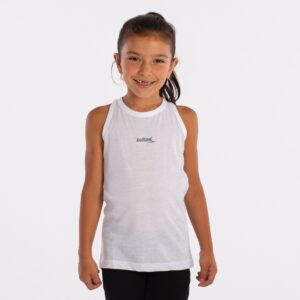 CAMISETA SOFTEE TIRANTES MOTIVATION NIÑA - 12 AÑOS, BLANCO