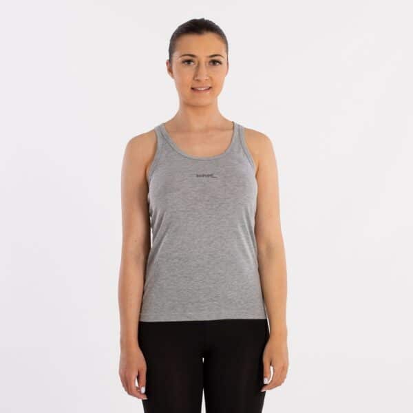 CAMISETA SOFTEE TIRANTES MOTIVATION MUJER - GRIS, XS - Imagen 11