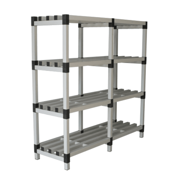 ESTANTERIA PVC 1000X500X1500 4 ESTANTES