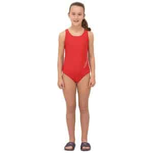 BAÑADOR SQUBA TRAINING NIÑA - 4 AÑOS, ROJO