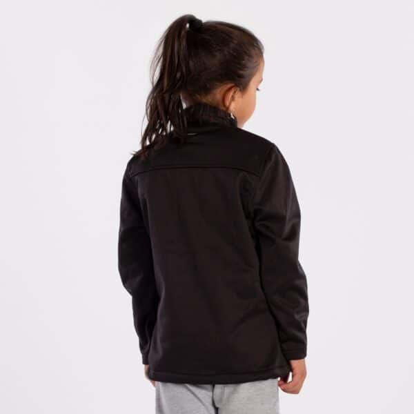 SOFTSHELL JACKET SOFTEE REGIS NIÑA - 6 AÑOS, NEGRO - Imagen 2