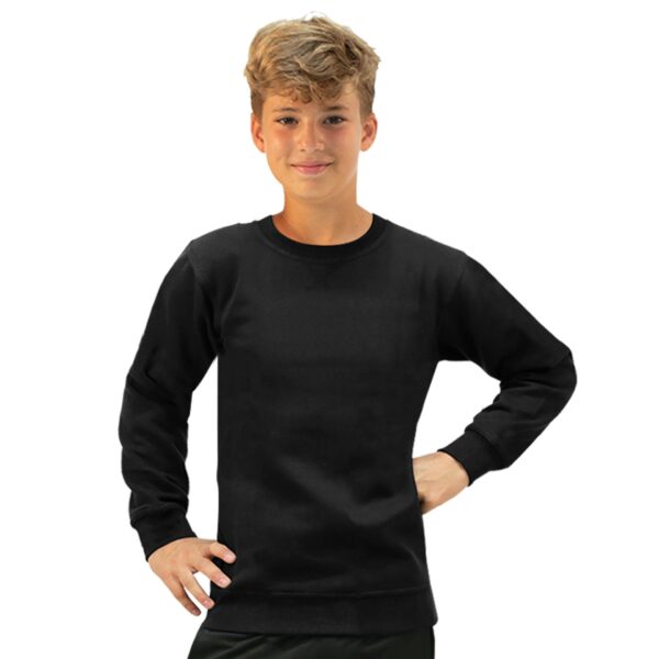 SUDADERA SOFTEE OWEN INFANTIL - 4 AÑOS, NEGRO