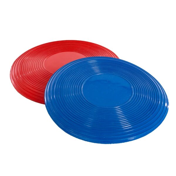 DISCO LANZAMIENTO SUPER SEGURO CAUCHO - ROJO, 18CM FRISBEE - Imagen 2