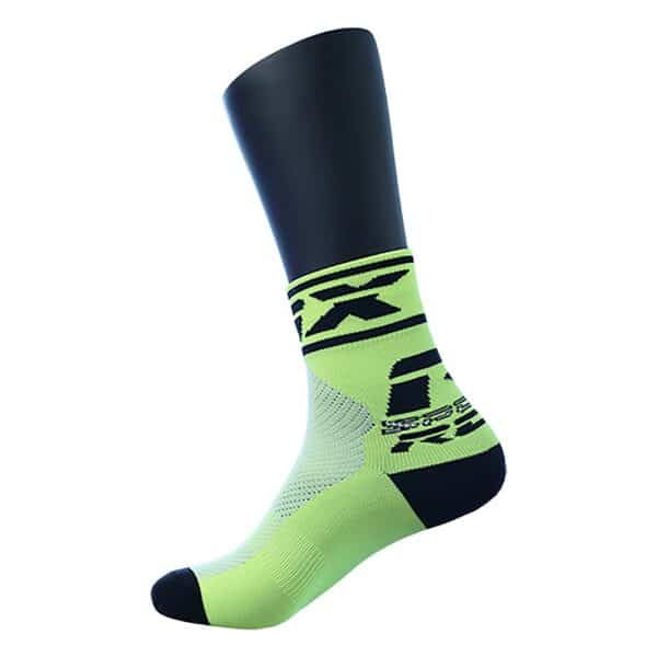 CALCETIN ROX R- RUNNING STEP MEDIA CAÑA - AMARILLO FLUOR, 39-42 - Imagen 2