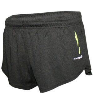 PANTALON COMPETICION RUNNING ZATOPEK RUNAWAY - NEGRO/AMARILLO, L blanco-amarillo