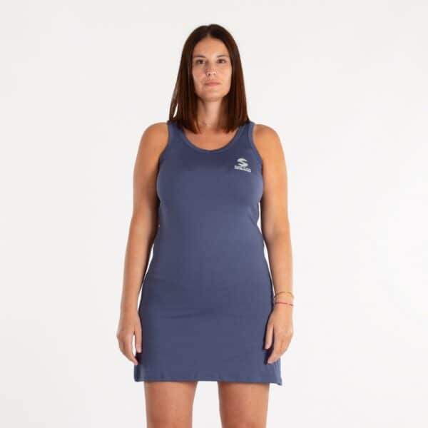 VESTIDO SOFTEE PADEL  ATENEA - NEGRO/AMARILLO FLUOR, XS - Imagen 12
