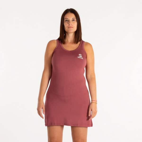 VESTIDO SOFTEE PADEL  ATENEA - NEGRO/AMARILLO FLUOR, XS - Imagen 9