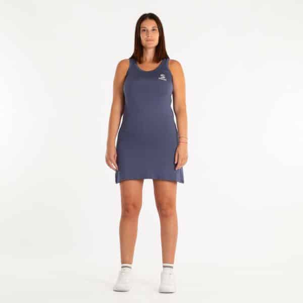 VESTIDO SOFTEE PADEL  ATENEA - NEGRO/AMARILLO FLUOR, XS - Imagen 2
