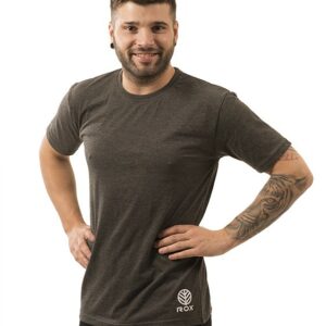 CAMISETA ROX R-TIPICO CUELLO REDONDO INFANTIL - 12 AÑOS, GRIS