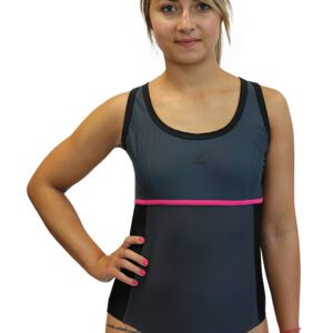 BAÑADOR SQUBA PLUS CATALINA MUJER - L, ANTRACITA#