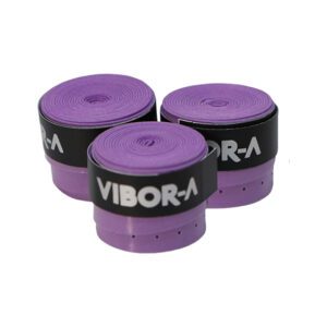 PACK 3 OVERGRIPS VIBOR-A MICROPERFORADO - UNICA, VIOLETA
