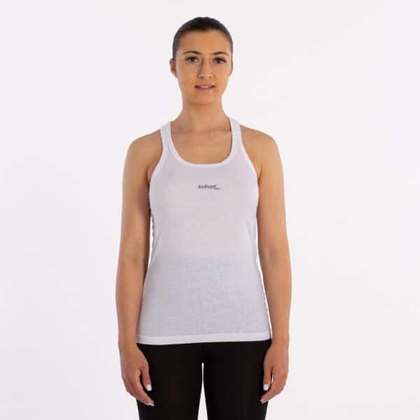 CAMISETA SOFTEE TIRANTES MOTIVATION MUJER - XL, BLANCO - Imagen 10