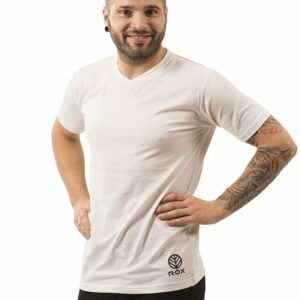 CAMISETA ROX R-TIPICO CUELLO REDONDO INFANTIL - BLANCO, 10 AÑOS