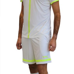 CAMISETA SOFTEE TIPEX NIÑO  - 10 AÑOS, BLANCO/AMARILLO FLUOR