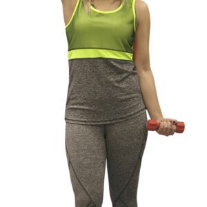 CAMISETA SOFTEE FIT SCARLET - GRIS VIGORE/CORAL, XS#