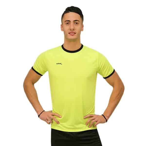 CAMISETA SOFTEE GALAXY HOMBRE - BLANCO/AMARILLO FLUOR, L# - Imagen 6