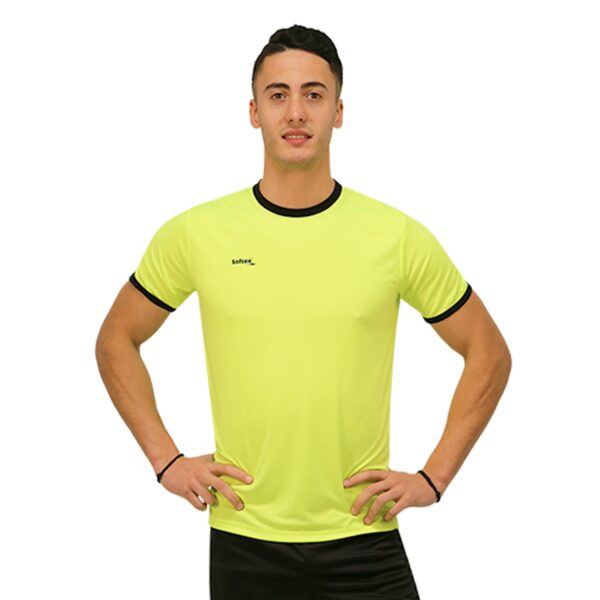CAMISETA SOFTEE GALAXY NIÑO - NEGRO/AMARILLO FLUOR, 6 AÑOS - Imagen 5