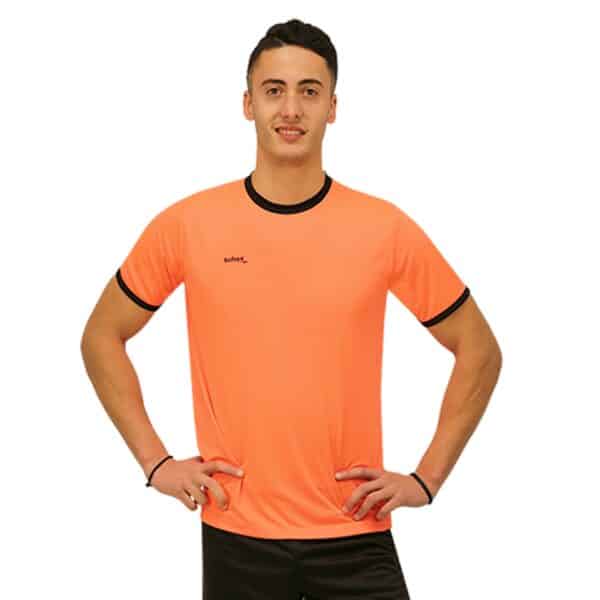 CAMISETA SOFTEE GALAXY HOMBRE - BLANCO/AMARILLO FLUOR, L# - Imagen 2
