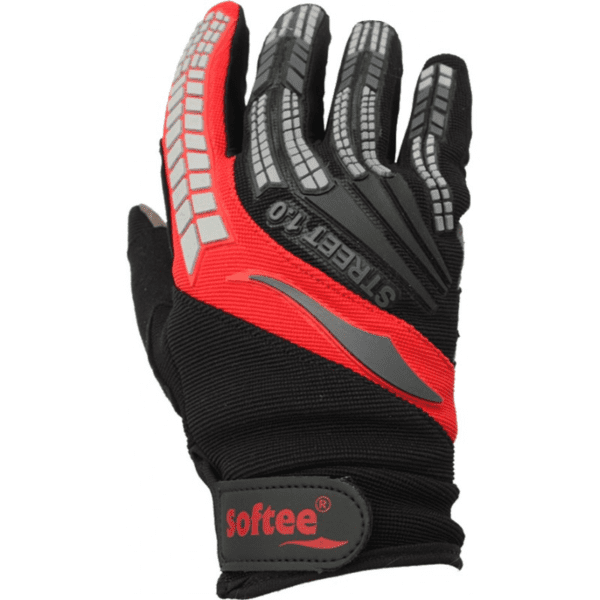 PAR DE GUANTES CICLISMO SOFTEE COMPLET - ROJO, S - Imagen 5