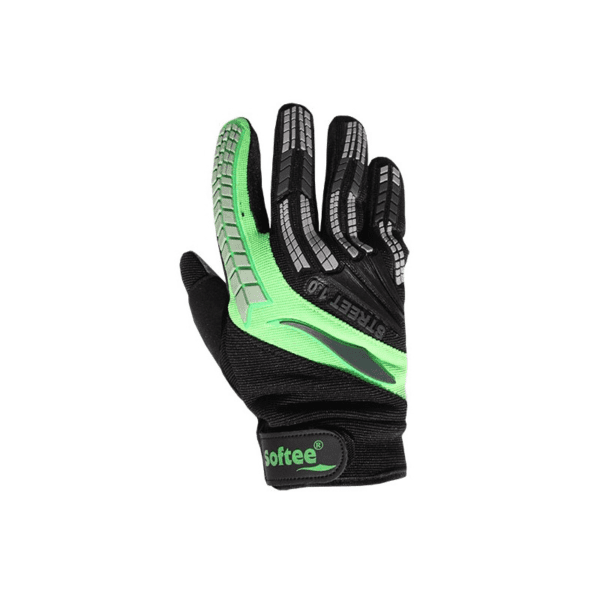 PAR DE GUANTES CICLISMO SOFTEE COMPLET - M, VERDE