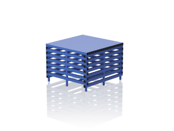 PLATAFORMA PVC ELEVADA 100X100X70CM - Imagen 2