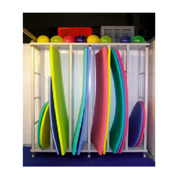 ESTANTERIA PVC PARA TAPICES 2000X700X2405