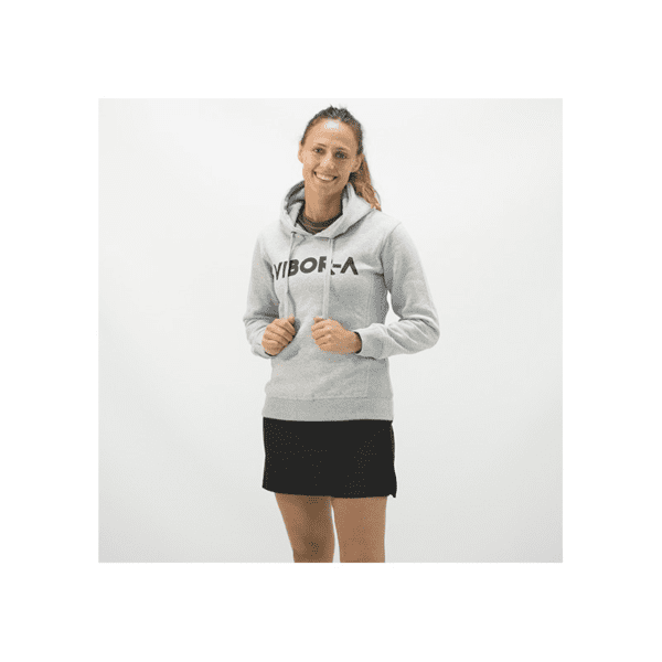 SUDADERA VIBOR-A ROCA AFRICANA MUJER - GRIS, M