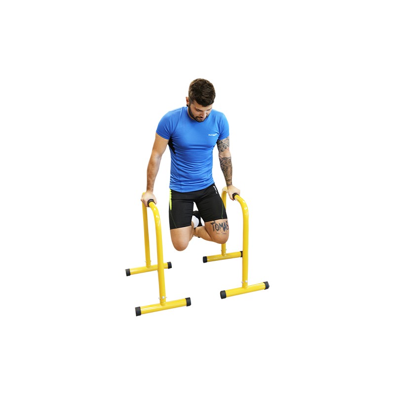 Softee Equipment Juego Barras De Flexiones – Supporti Per Piegamenti A Terra, Vari Colori, Taglia Unica