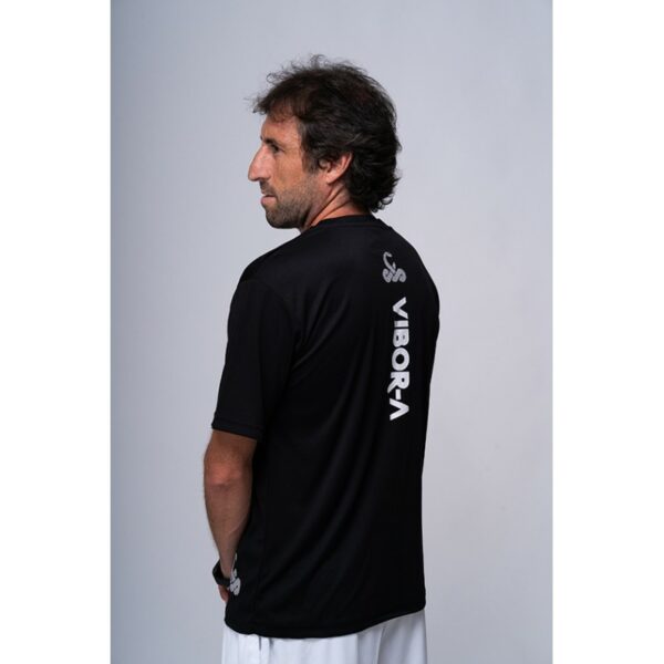 CAMISETA VIBOR-A TAIPAN HOMBRE - NEGRO, L PADEL - Imagen 2