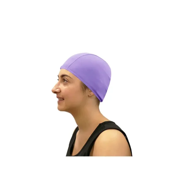 GORRO NATACION POLIESTER SOFTEE SENIOR - SENIOR, VIOLETA