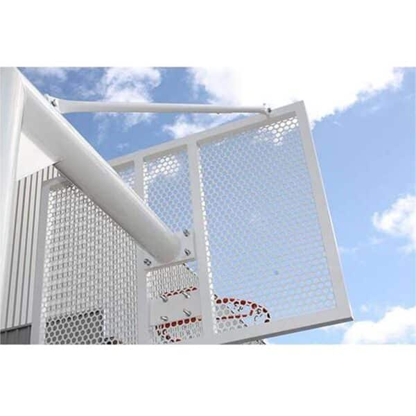 JUEGO CANASTAS ANTIVANDALICAS BALONCESTO NEW TUBO 114 MM GALVANIZADAS -INCLUYE AROS, REDES Y TABLEROS- - Imagen 7